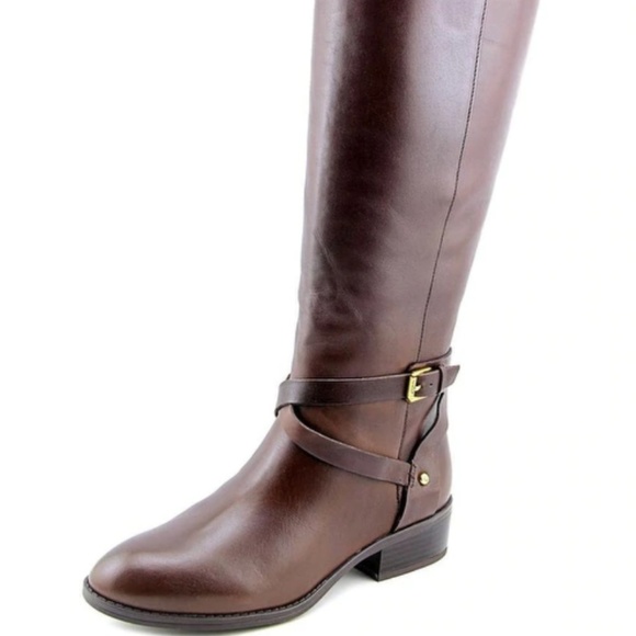 lauren ralph lauren makaila wide calf riding boot